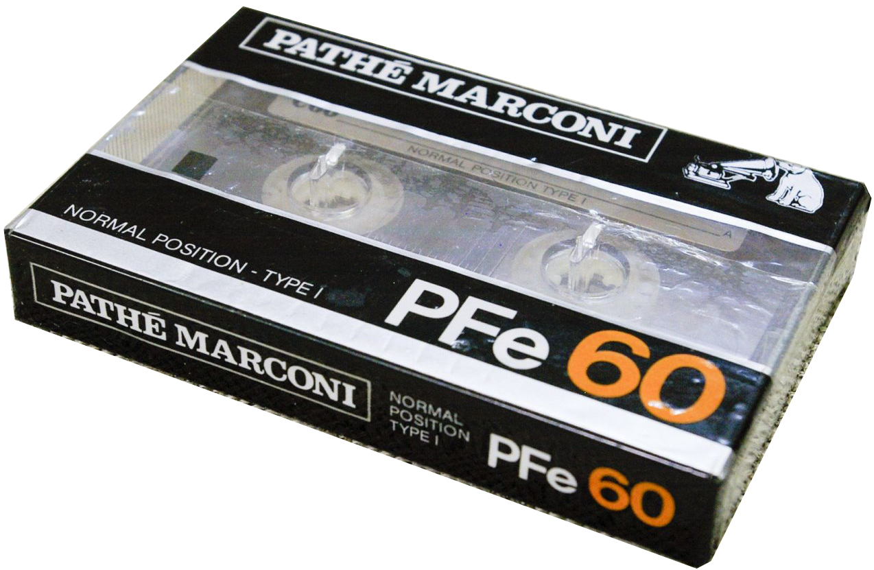 Compact Cassette Pathé Marconi PFe 60 Type I Normal France