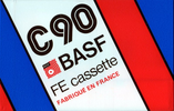 Compact Cassette BASF FE 90 Type I Normal France