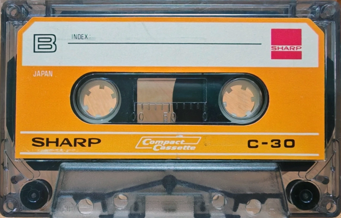 Compact Cassette Sharp 30 Type I Normal Japan