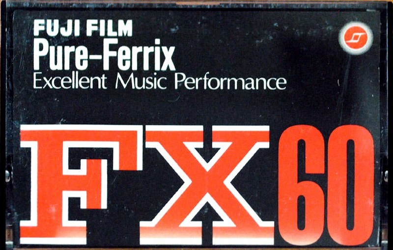 Compact Cassette Fuji Film FX 60 Type I Normal 1974 Japan