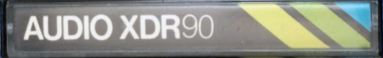 Compact Cassette Audio XDR 90 Type I Normal 1979 USA