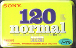 Compact Cassette Sony CDix I 120 "C-120CDX1D" Type I Normal 1996 Japan