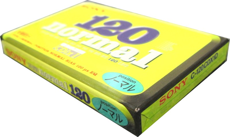 Compact Cassette Sony CDix I 120 "C-120CDX1D" Type I Normal 1996 Japan