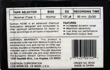 Compact Cassette Certron 60 "HD" Type I Normal China