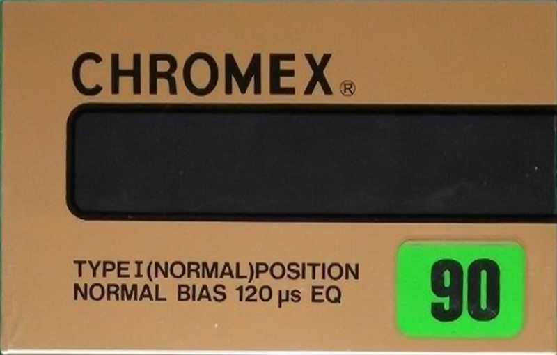 Compact Cassette Chromex AF 90 Type I Normal Thailand