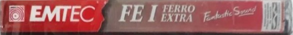 Compact Cassette Emtec FE I Ferro Extra 60 Type I Normal Europe
