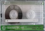 Compact Cassette Vertex 60 "VC" Type I Normal Japan
