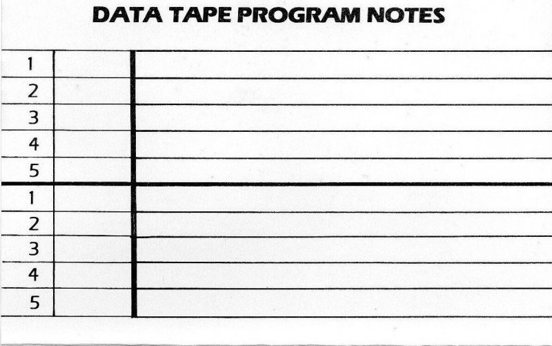Compact Cassette Replica 5 Computer Cassette England
