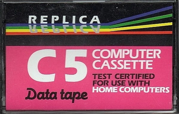 Compact Cassette Replica 5 Computer Cassette England