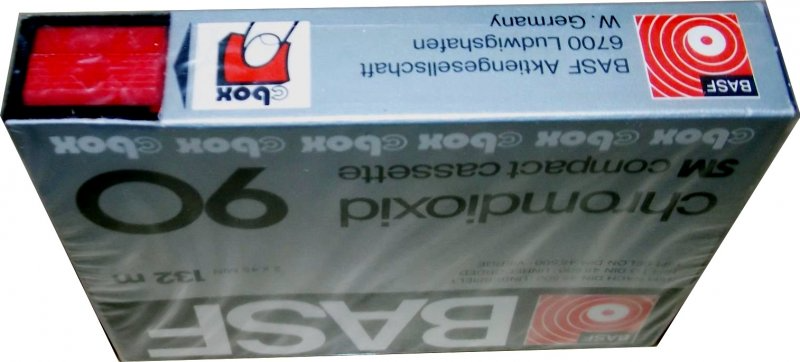Compact Cassette BASF Chromdioxid 90 Type II Chrome 1976 Europe