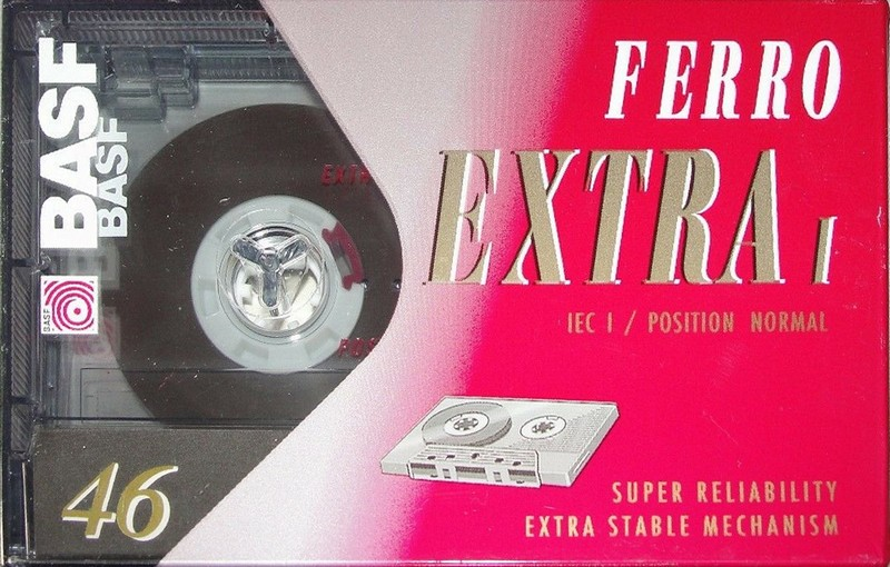 Compact Cassette BASF Ferro Extra I 46 Type I Normal 1993 Worldwide
