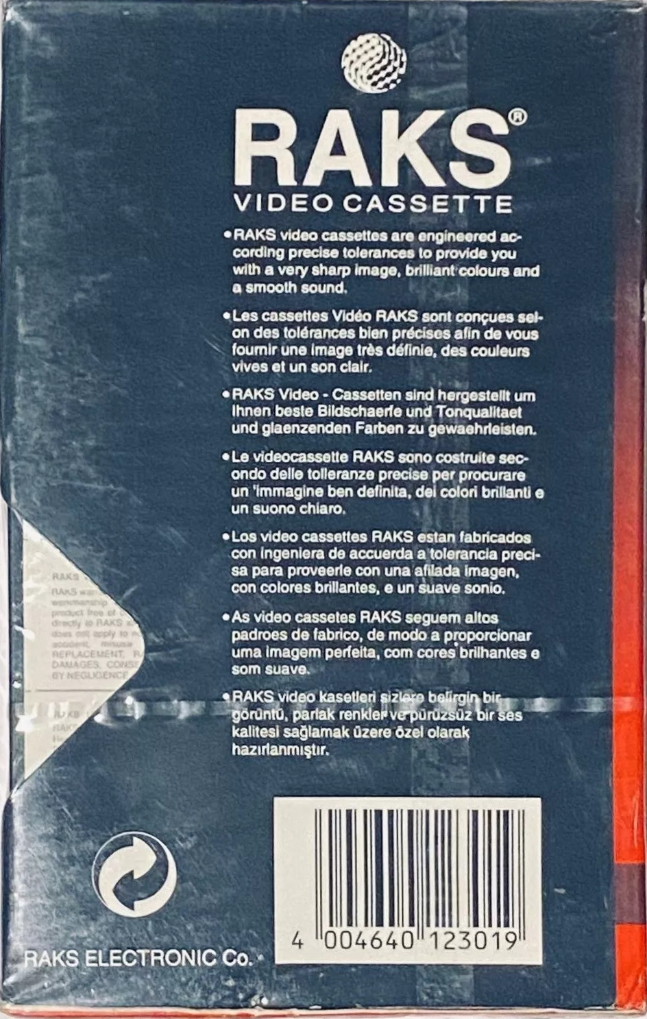 Betamax RAKS 50 "AQ-L 410" Type I Normal Europe