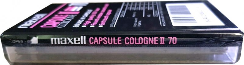 Compact Cassette Maxell Capsule II 70 "Cologne" Type II Chrome 1990 Europe