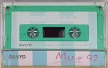 Compact Cassette Sanyo Mun 92 "C-U92MW(G)" Type I Normal 1986 Japan