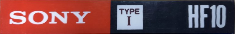 Compact Cassette Sony HF 10 Type I Normal 1991 Japan