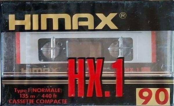 Compact Cassette Himax HX.1 90 Type I Normal South Korea