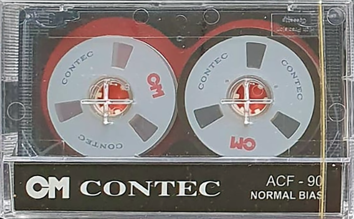 Compact Cassette Contec ACF 90 Type I Normal USA