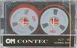 Compact Cassette Contec ACF 90 Type I Normal USA