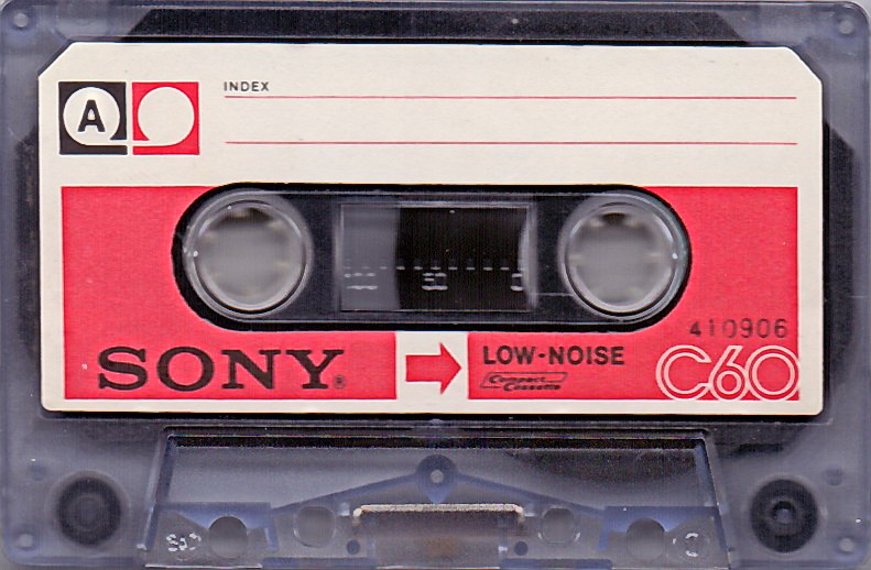 Compact Cassette Sony 60 "High Fidelity" Type I Normal 1971 USA