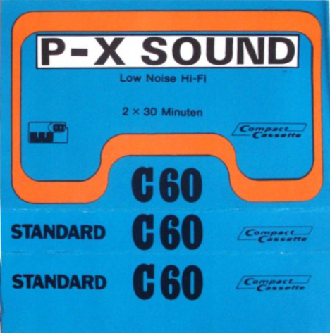 Compact Cassette Standard 60 "P-X Sound" Type I Normal 1974 Germany