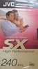 VHS, Video Home System JVC SX 240 "E-240 SXD" Type I Normal Europe