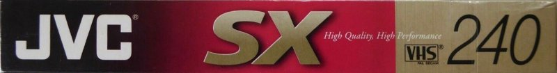 VHS, Video Home System JVC SX 240 "E-240 SXD" Type I Normal Europe