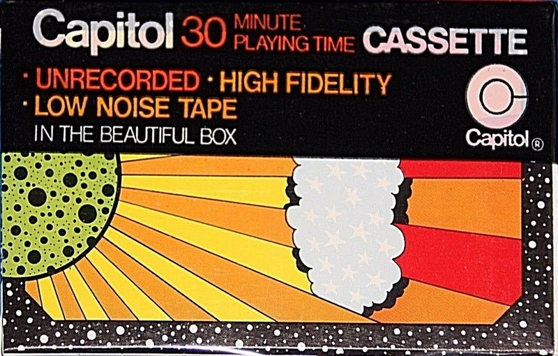 Compact Cassette Capitol Psychedelic Planet 30 Type I Normal 1970 USA