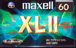 Compact Cassette Maxell XLII 60 Type II Chrome 1998 Europe