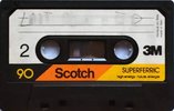 Compact Cassette Scotch Superferric 90 Type I Normal 1981 Europe