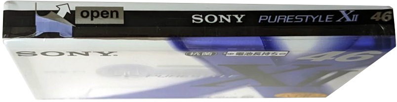 Compact Cassette Sony XII 46 "Purestyle C-46X2D" Type II Chrome 1997 Japan