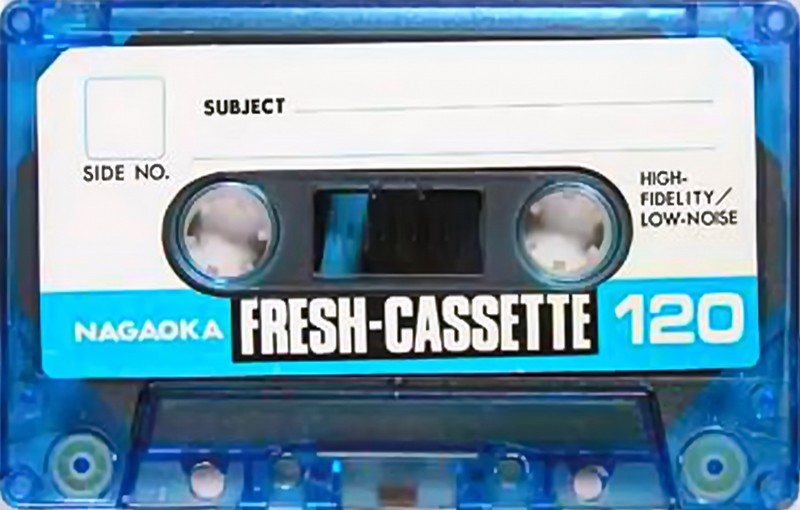 Compact Cassette Nagaoka Fresh 120 Type I Normal 1974 Japan