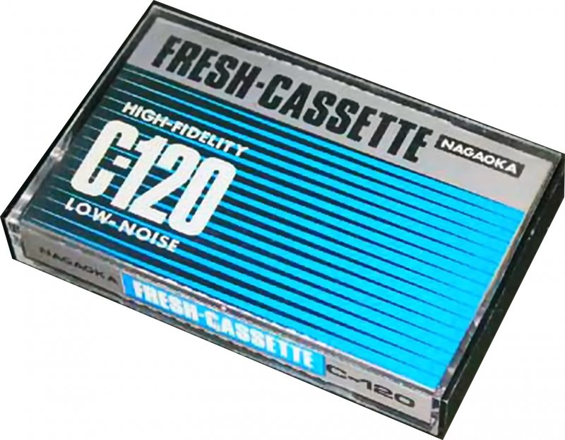 Compact Cassette Nagaoka Fresh 120 Type I Normal 1974 Japan