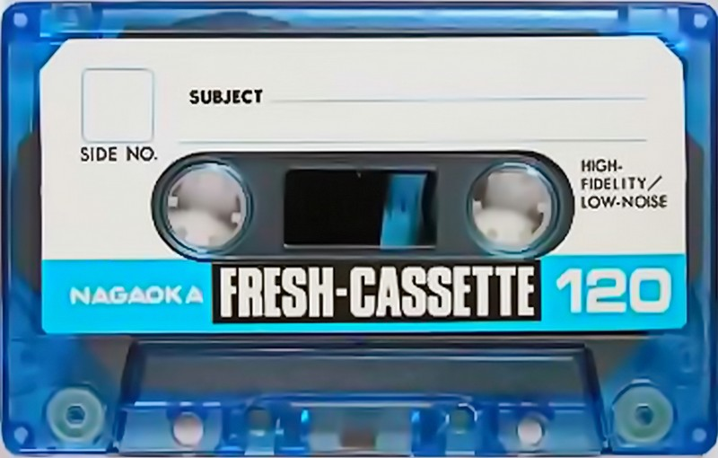 Compact Cassette Nagaoka Fresh 120 Type I Normal 1974 Japan