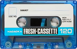 Compact Cassette Nagaoka Fresh 120 Type I Normal 1974 Japan
