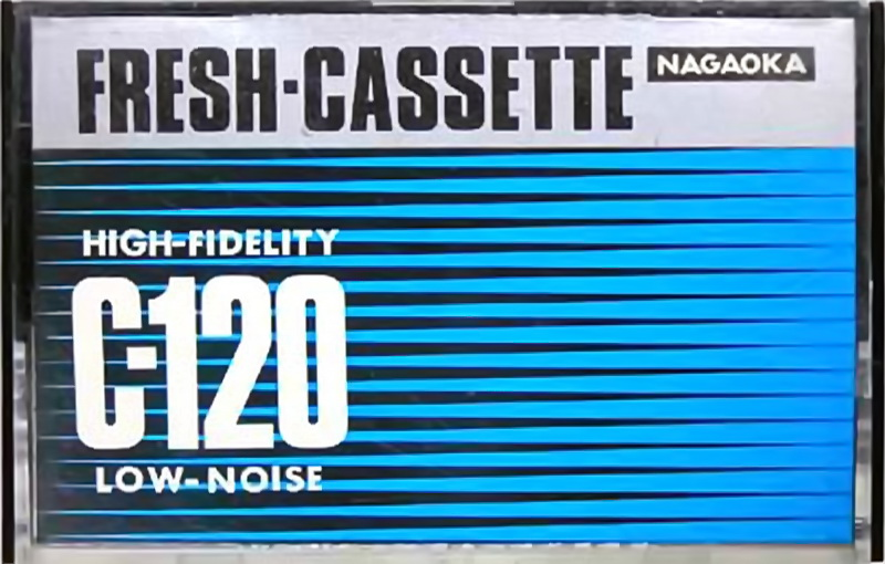 Compact Cassette Nagaoka Fresh 120 Type I Normal 1974 Japan