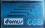 Compact Cassette Domus 60 Type I Normal Hungary