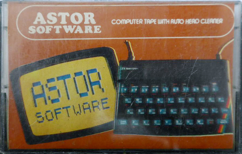 Compact Cassette Astor Software 12 Computer Cassette 1983 Portugal