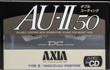Compact Cassette AXIA AU-II 50 Type II Chrome 1991 Japan