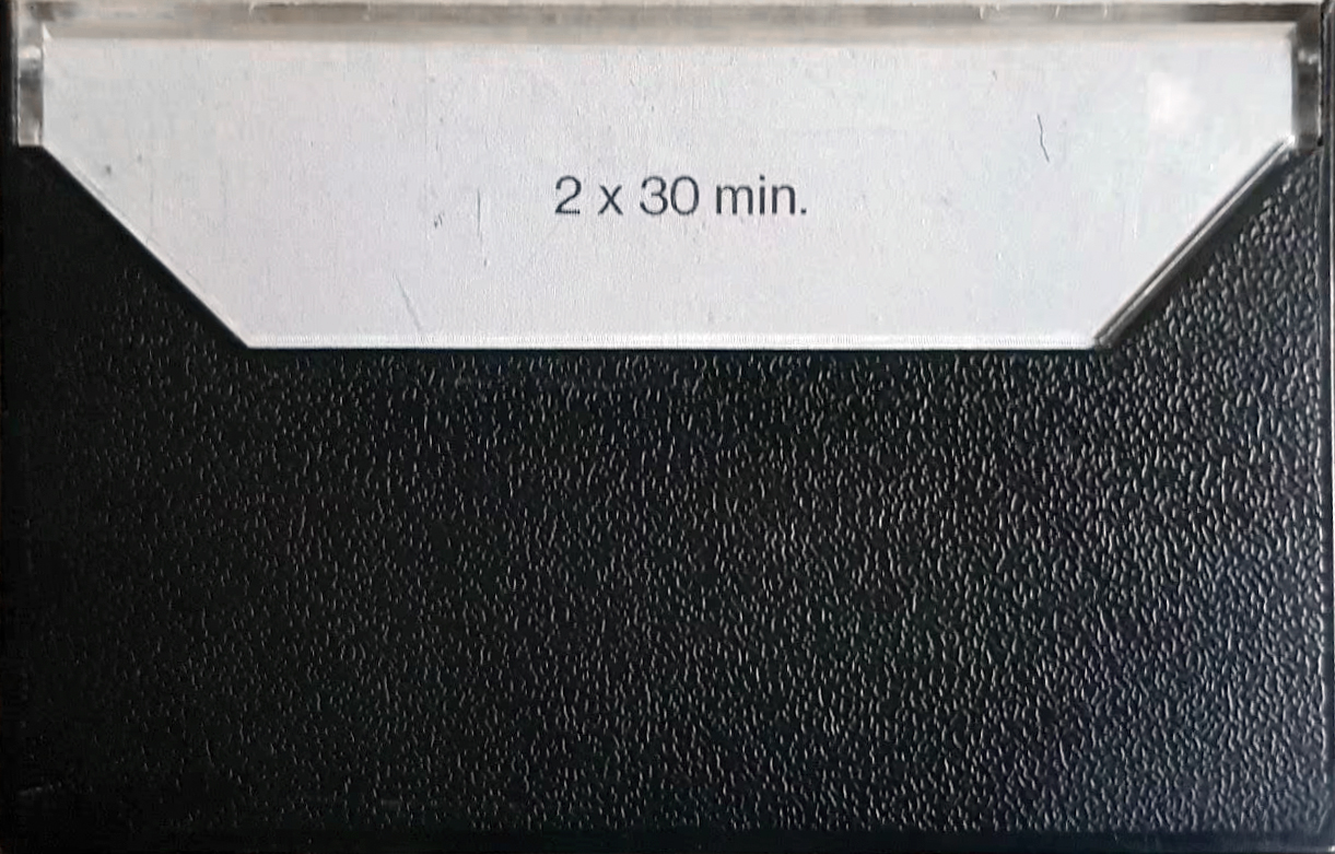 Compact Cassette Studio 60 Type II Chrome 1976 Europe