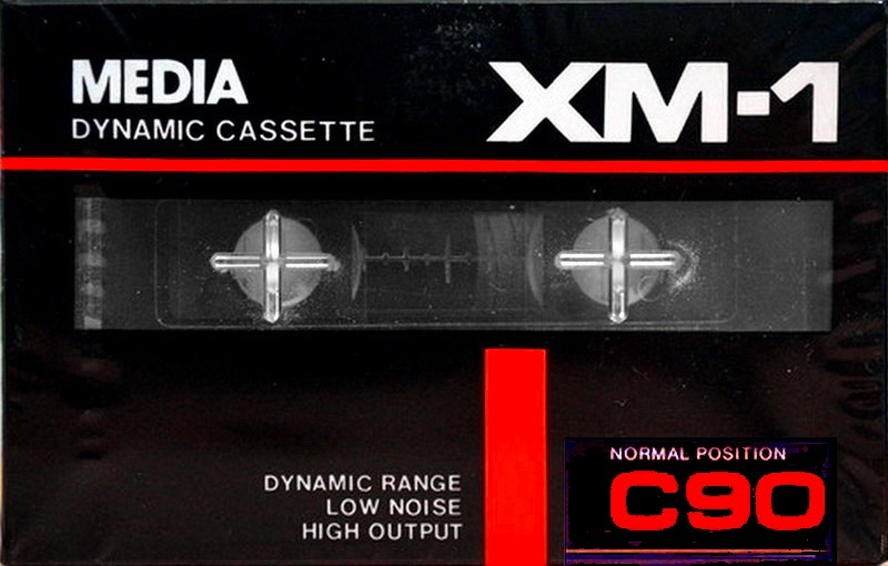 Compact Cassette Media XM-1 90 Type I Normal 1988 Europe