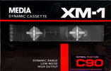 Compact Cassette Media XM-1 90 Type I Normal 1988 Europe