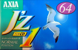 Compact Cassette AXIA J`z 1 64 "JZ1F 64" Type I Normal 1996 Japan