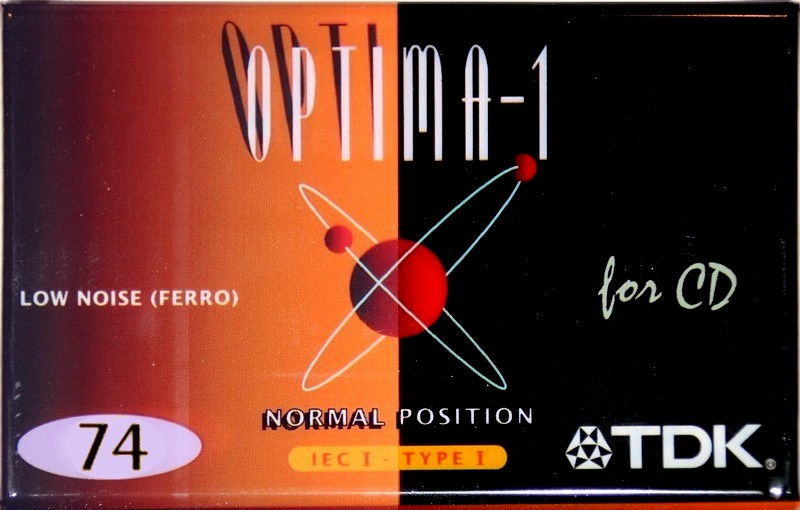 Compact Cassette TDK Optima 74 Type I Normal 2001 Europe
