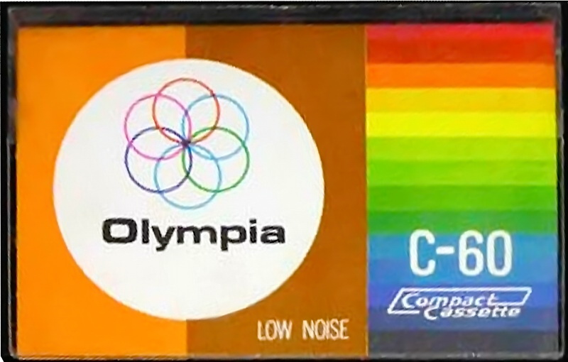 Compact Cassette Olympia 60 Type I Normal 1977 Hong Kong
