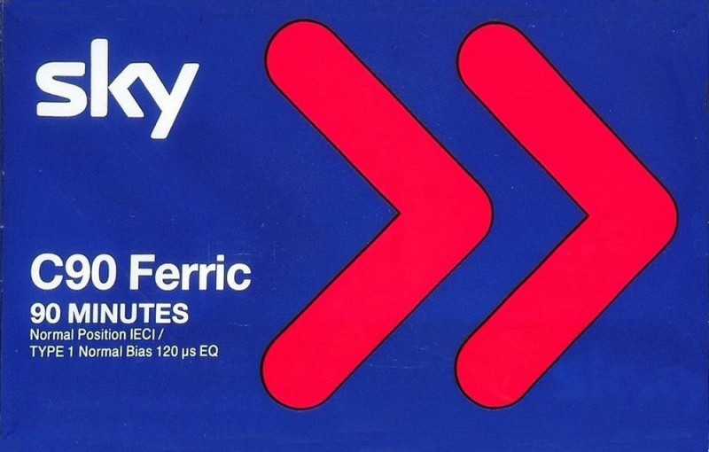 Compact Cassette Sky 90 Type I Normal 2002 UK
