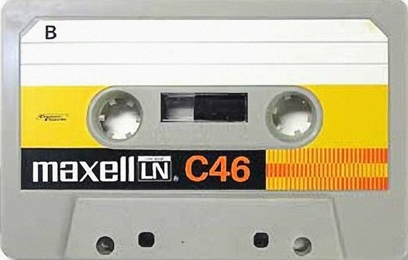 Compact Cassette Maxell LN 46 Type I Normal 1974 Japan