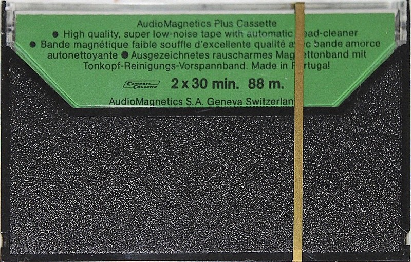 Compact Cassette Audio Magnetics Plus 60 Type I Normal 1979 Europe