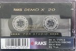 Compact Cassette RAKS 20 "Demo X for Studio" Type II Chrome Europe
