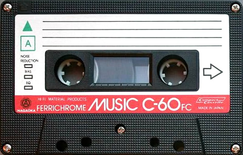 Compact Cassette Nagaoka 60 Type III Ferro Chrome Japan