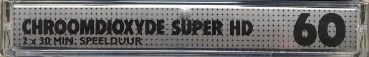 Compact Cassette Hema Chroomdioxyde Super HD 60 Type II Chrome 1983 Netherlands